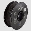 Hatchbox PLA 3D printer filament spool, black PLA roll on reel